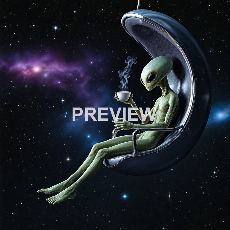 20996 - an-alien-sitting-on-a-chair-in-space-drinking-a-cup-o_250405033256_Filename Text 2_00084_Filename Text 3_result